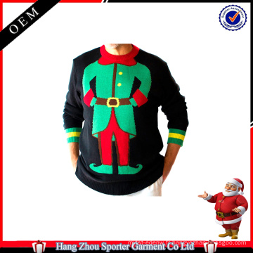 16FZCS63 tricot elf vacances pullover noël pull nouveauté